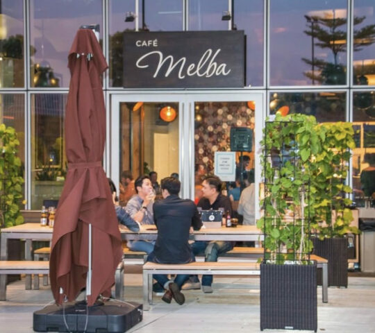 Café Melba at Mediapolis